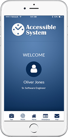 Accessible System Mobile App